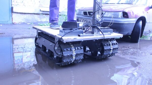Tracked segway_DTV monotrack_22sm_