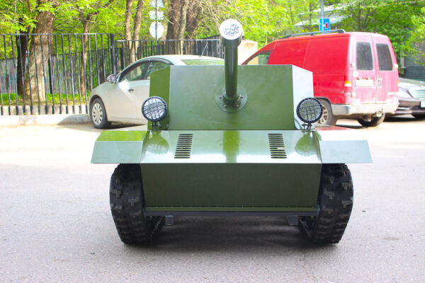 электро танк для пейнтбола и лазертега_2