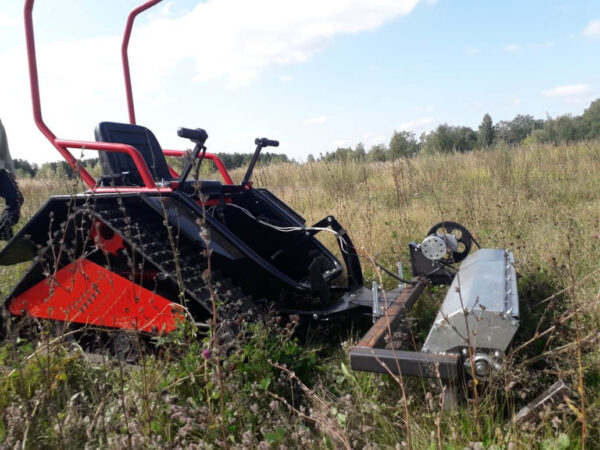 Мини трактор косилка_1