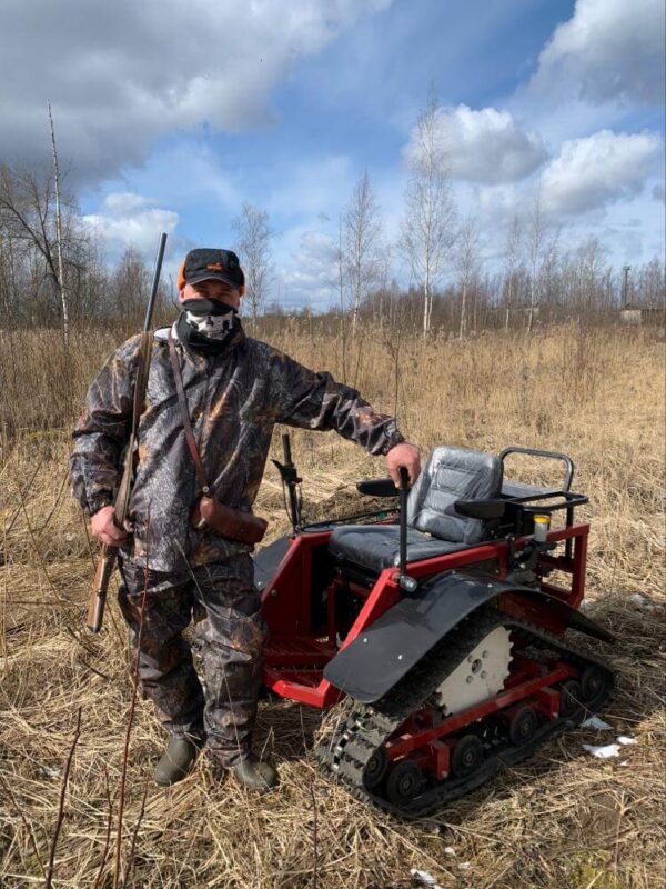 Мини трактор коммунальный_вездеход для инвалидов_мототрак_7