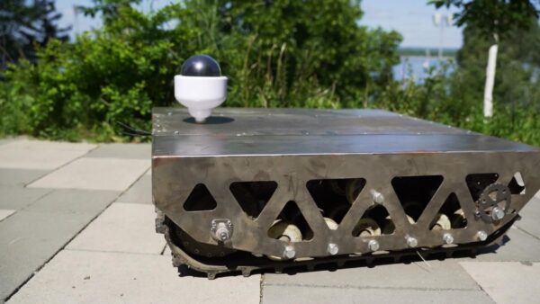 Гусеничный робот UMKA_гусеничная платформа_гусеничный мини трактор_образовательный робот конструктор_ 19