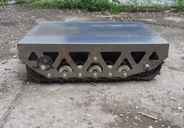 Гусеничный робот_гусеничная платформа с дистанционным управлением_2