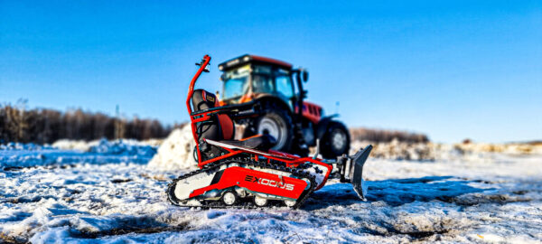 Гусеничный вездеход электрический_гусеничный минитрактор_электро трактор_5