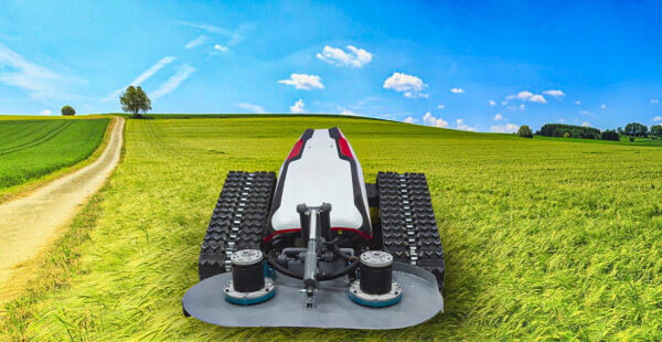 Робот газонокосилка Grass cutter_5